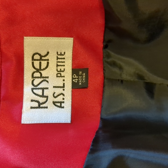 🎄Kasper A.S.L. petite 3pc set! Perfect For The Holiday 🎄 - Picture 5 of 15